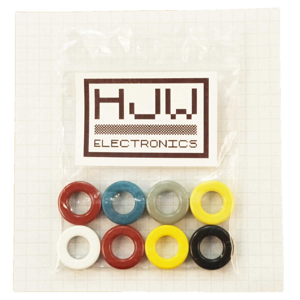 T68 Iron Powder Toroid Radio Inductor Core Micrometals Toroidal Coil Form T-68