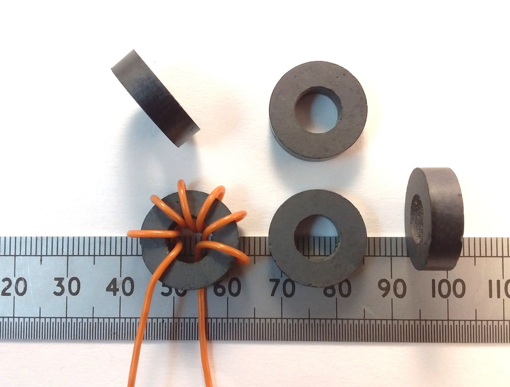 Toroidal Ferrite Core 18mm Diameter EMC Inductor Coil Form Choke