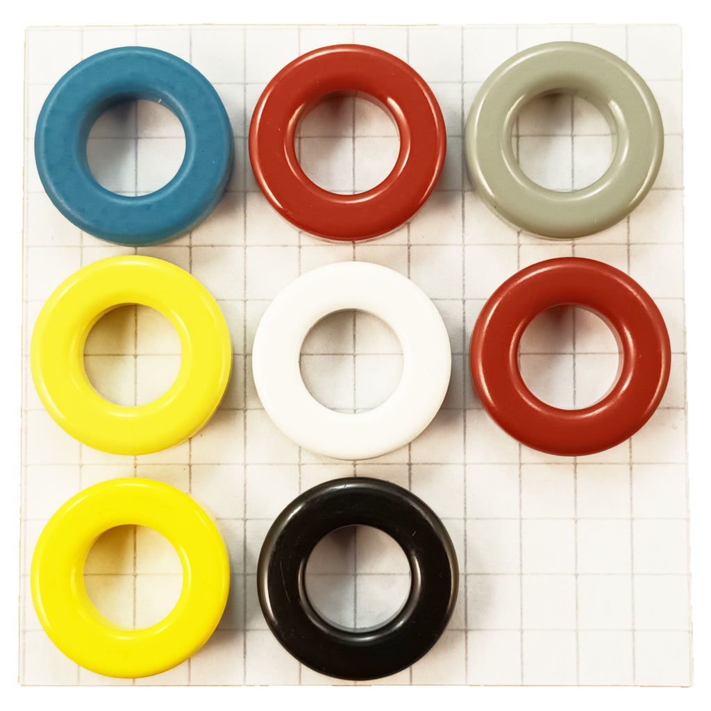 T68 Iron Powder Toroid Radio Inductor Core Micrometals Toroidal Coil Form T-68