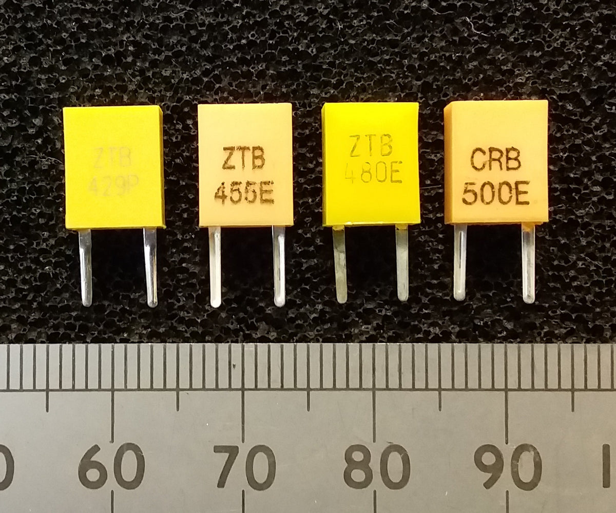 Ceramic Resonator IF 429kHz 455kHz 480kHz Or 500kHz ZTB CRB Series