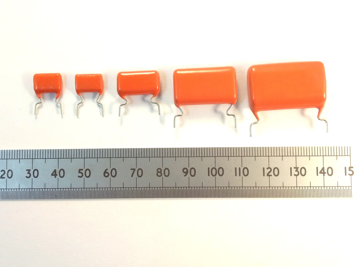 Capacitor Orange Drop Metalised Polyester Film MKT368