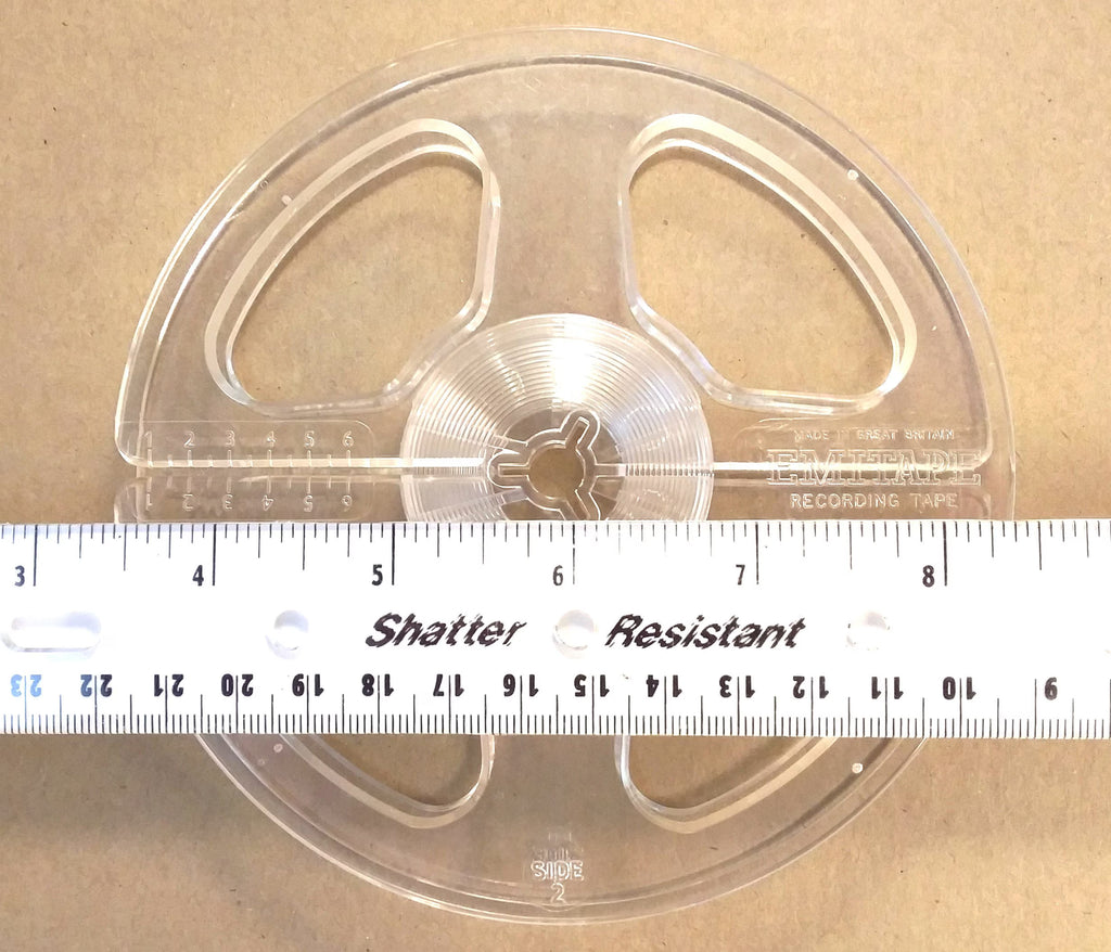 Tape Spool 12.5cm 5 Inch Reel to Reel Recording Empty Take Up EMI Emitape