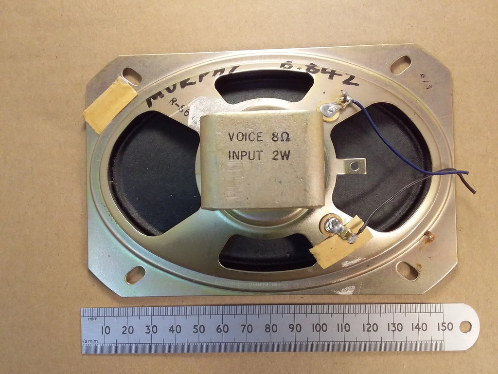Elliptical Speaker 4 by 6 Inch 102 by 152mm 9 Ohm Voice Coil Oval from Murphy B842