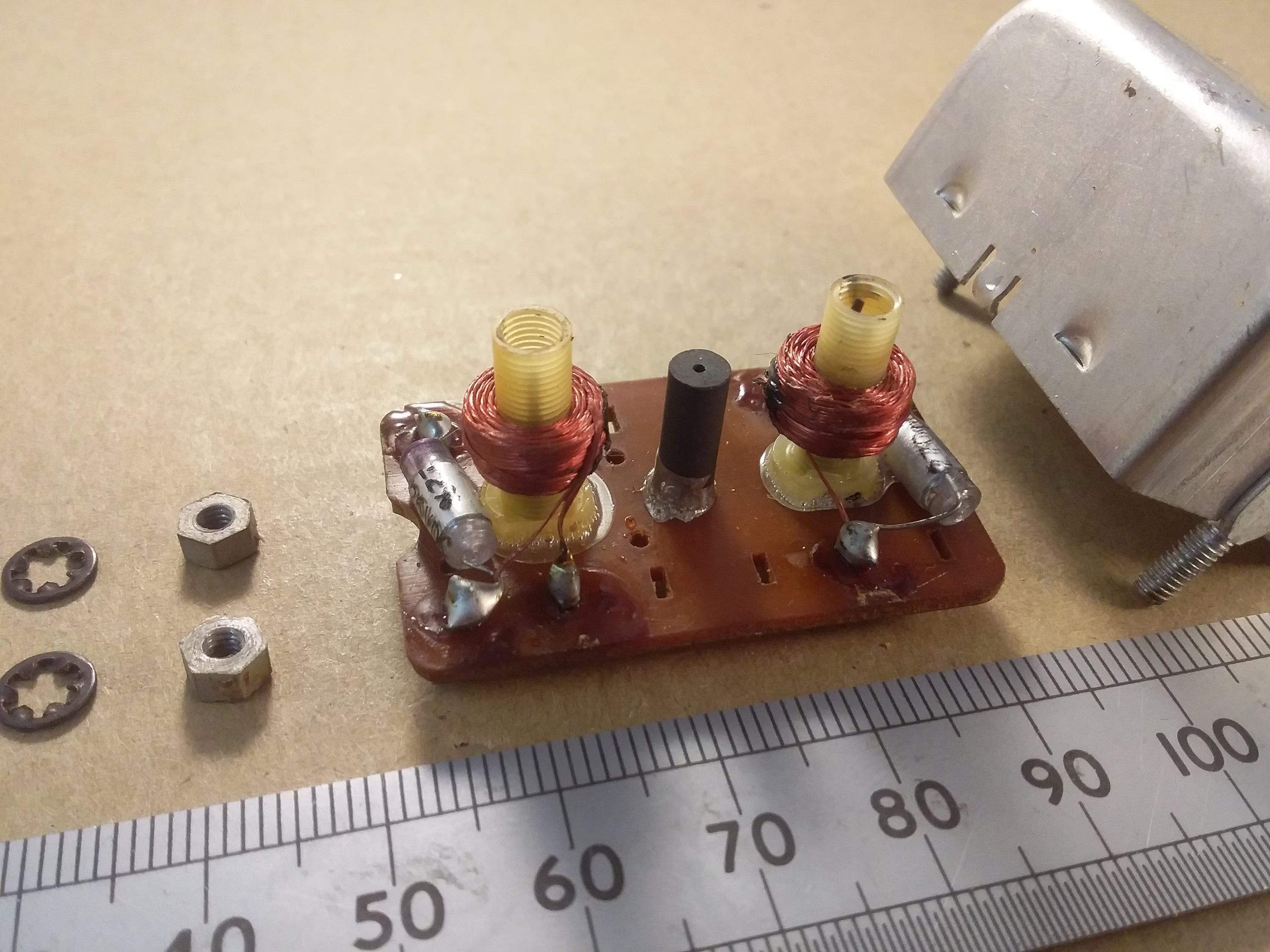 Double Tuned 470 KHz IFT Transistor Type Intermediate Frequency Transformer 021606 Murphy B485