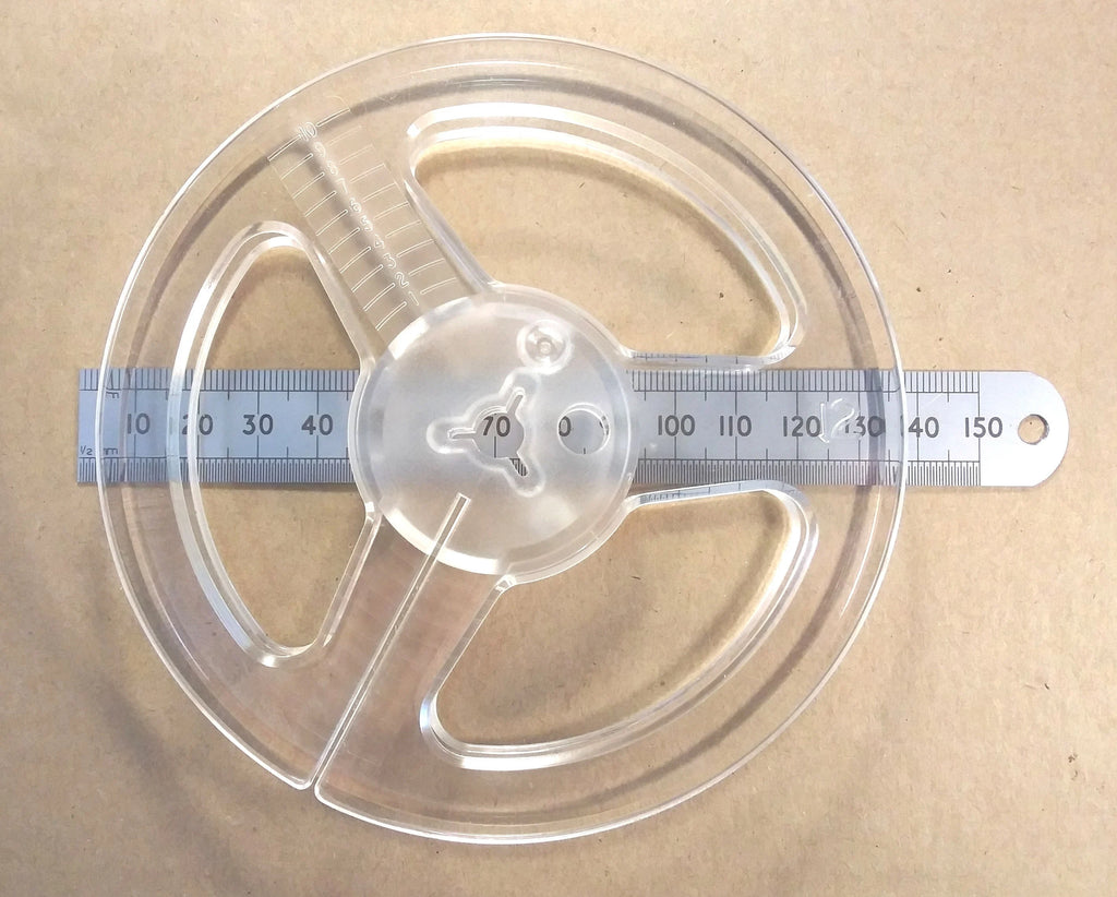 5" Reel to Reel Spool Empty Take Up Recording Tape Spool Unbranded Tricorn 125mm
