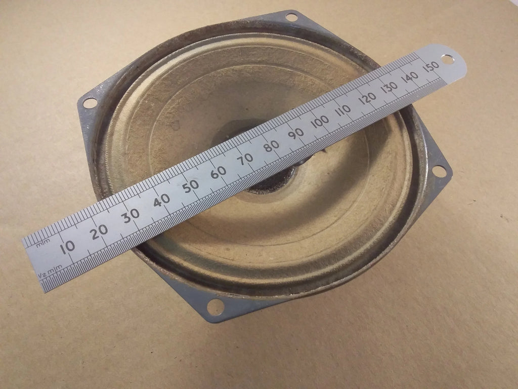 3.2 Ohm Round Transistor Radio Speaker 110 x 110mm Diameter Loudspeaker EKCO