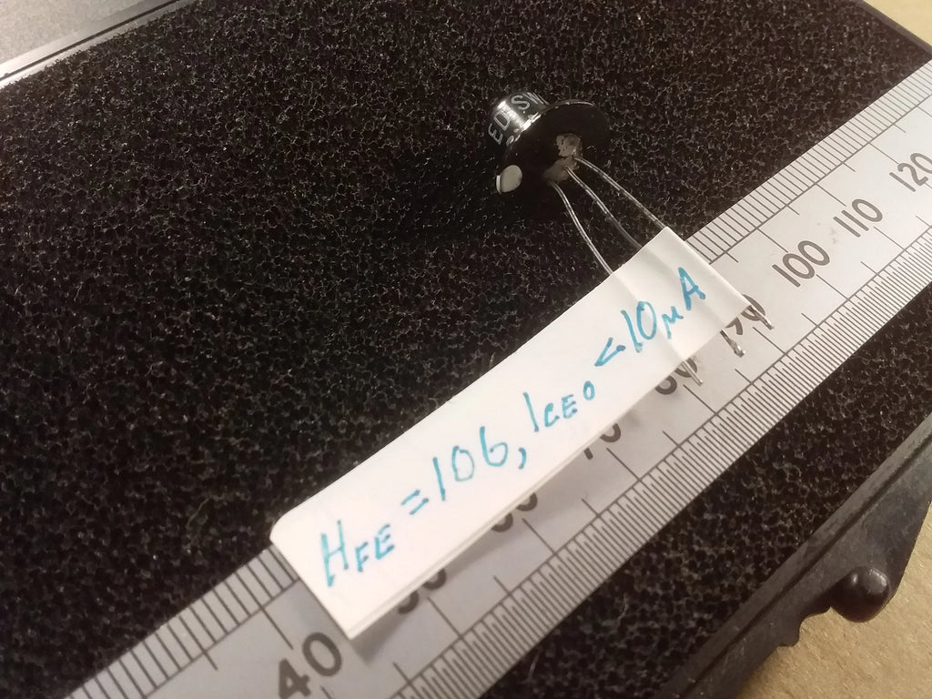 PXA101 Ediswan Germanium Transistor Hfe = 106 Iceo = 10uA