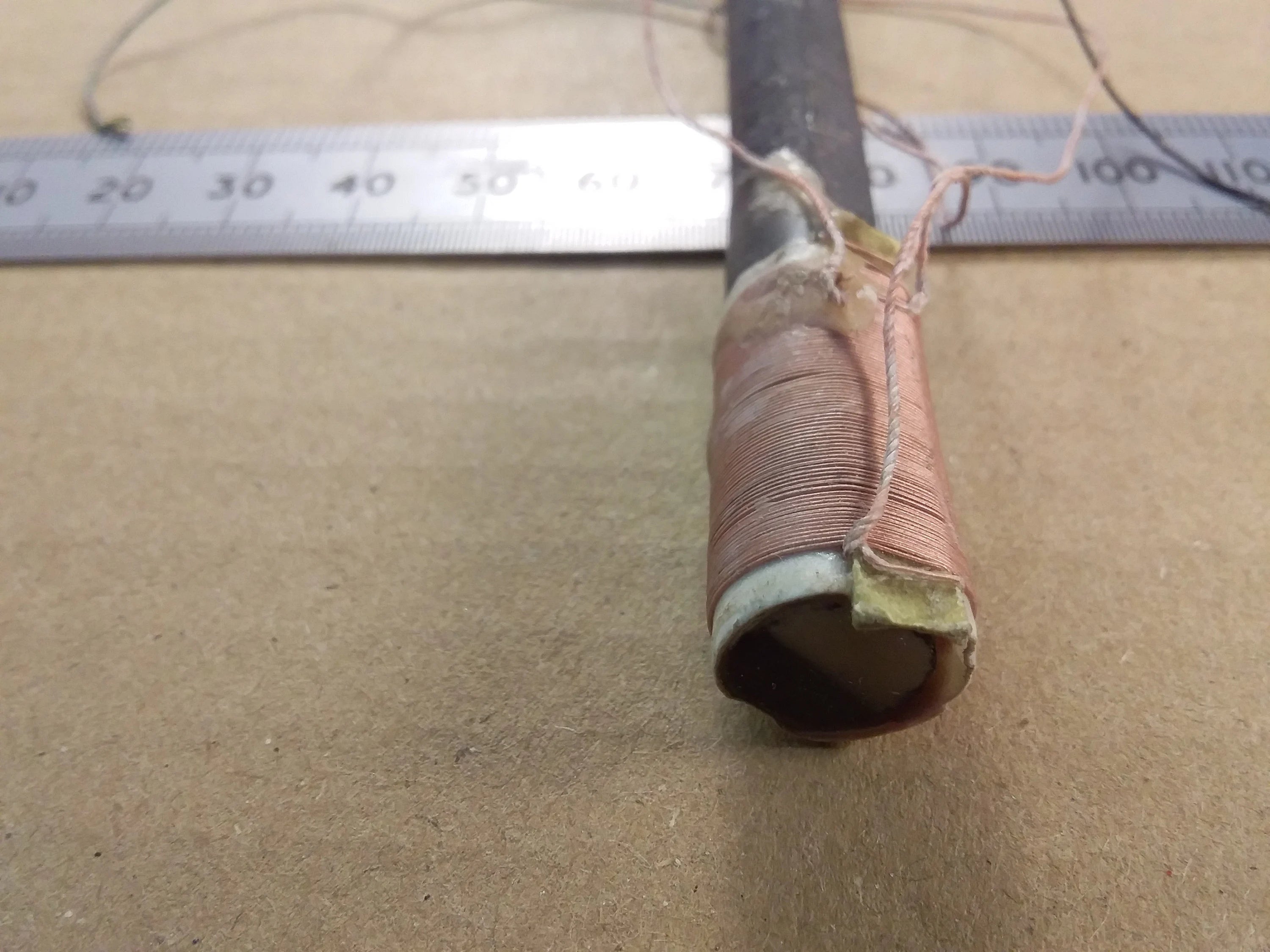 Ferrite Rod 7 Inch 178mm 9.8mm Diameter Loopstick Antenna MW LW AM Radio Coils