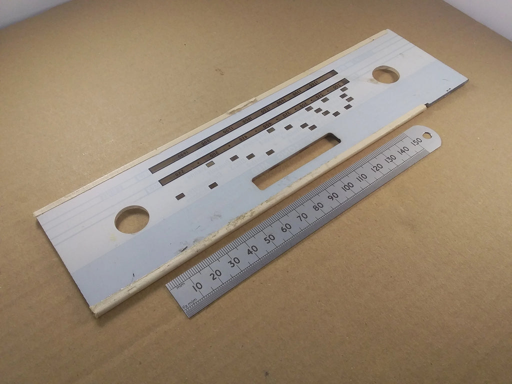 Radio Tuning Scale Roberts R404 Perspex Lucite #2