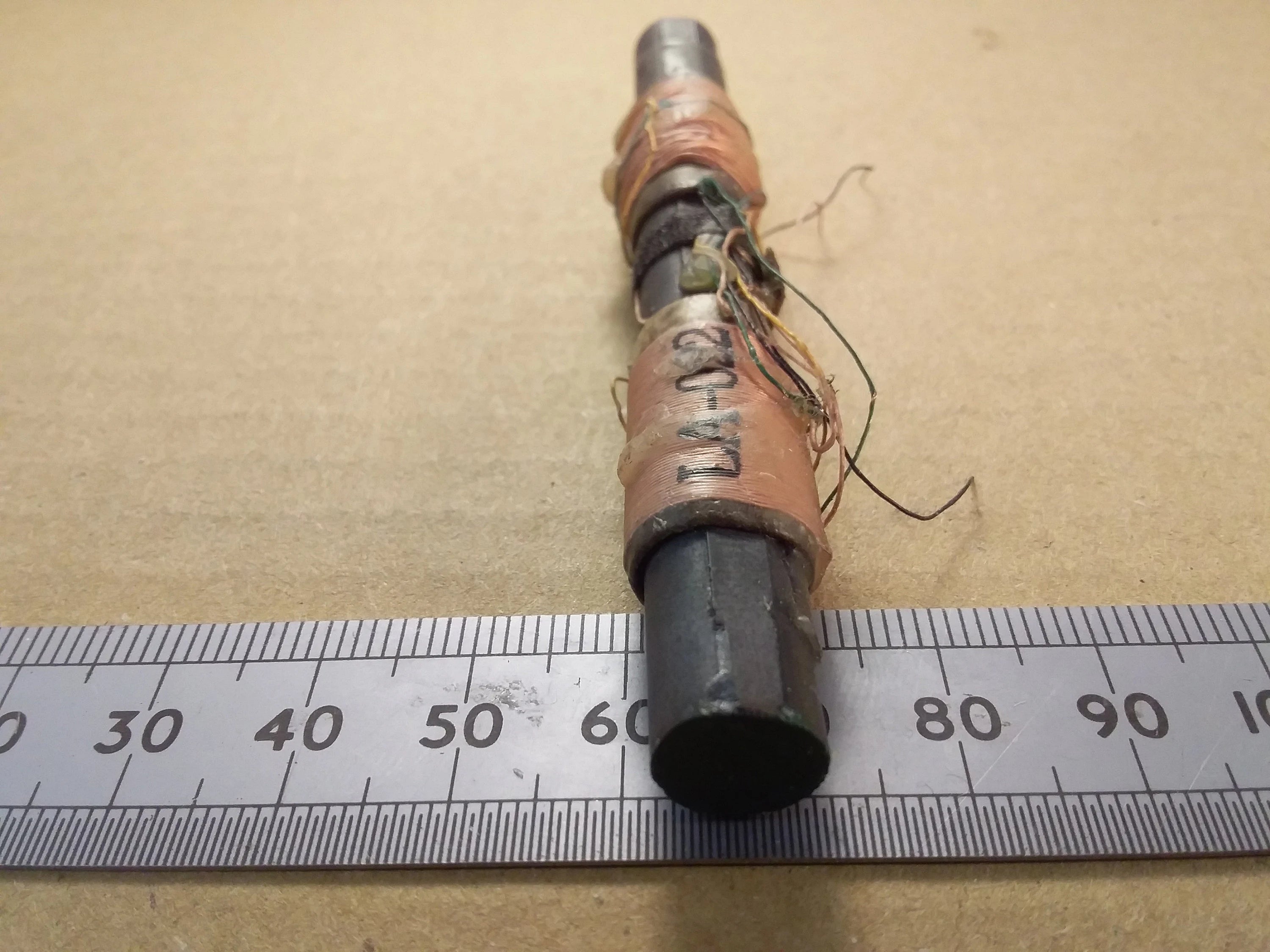 Ferrite Rod 4 Inch 100mm 9.8mm Diameter Loopstick Antenna MW LW AM Radio Coil