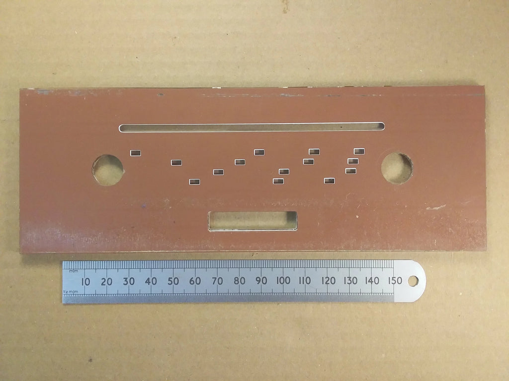 Hacker Mini Herald RP17A Perspex Lucite Radio Tuning Scale