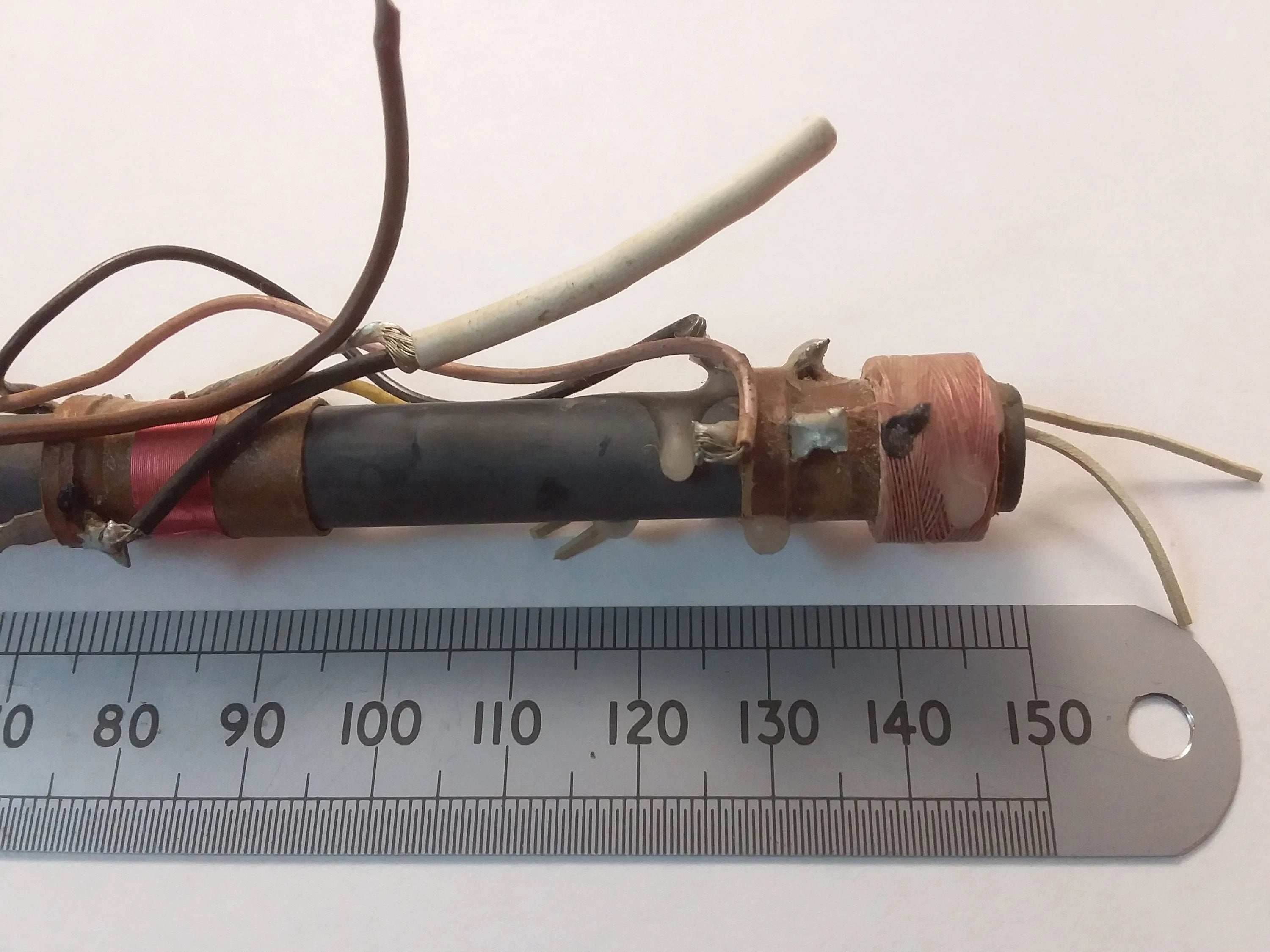 Ferrite Rod Loopstick Antenna 5.5 Inch 140mm Long 9.5mm Diameter with MW, LW & Ant AM Radio Coils
