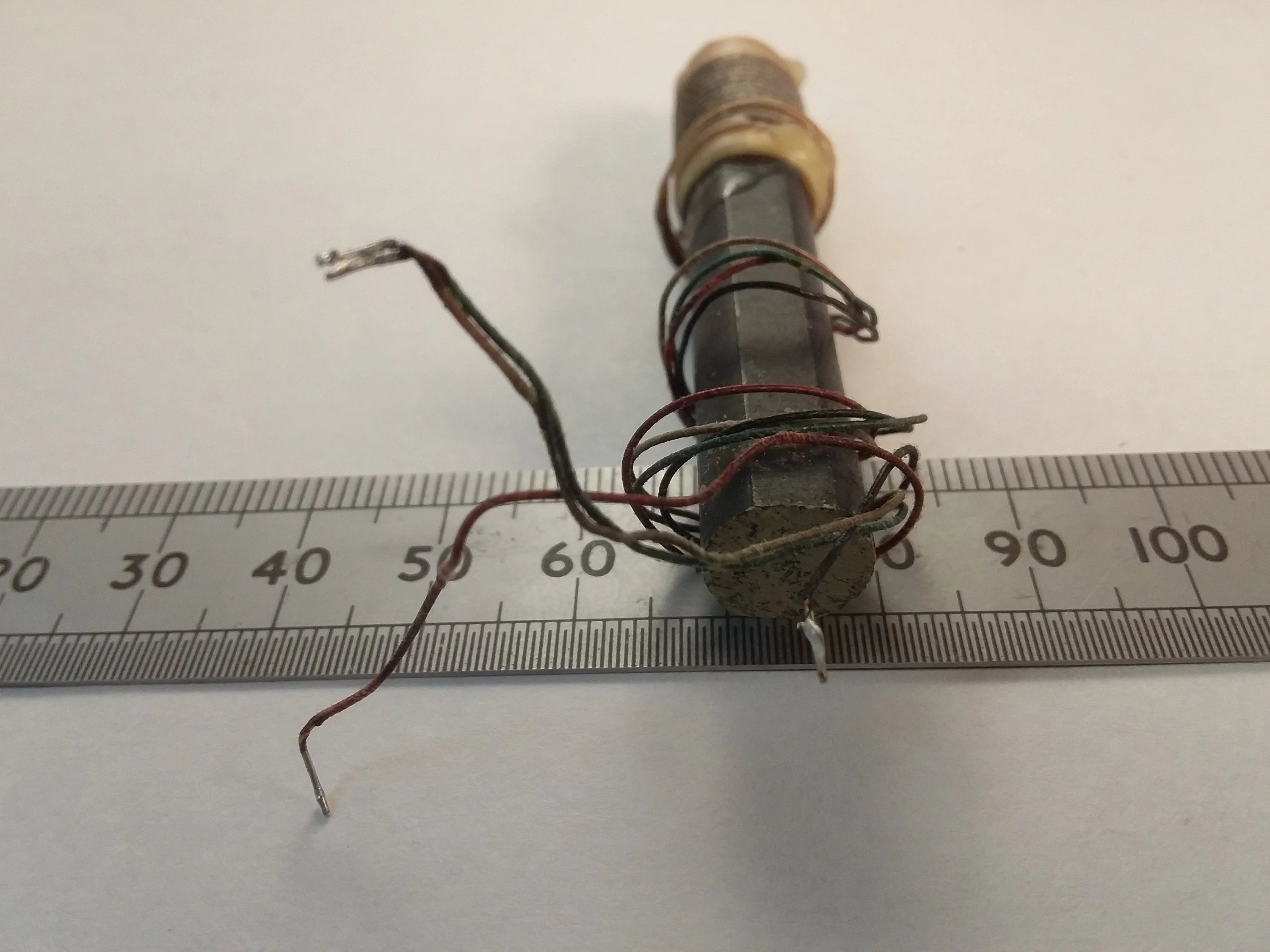Ferrite Rod Loopstick Antenna 70mm Long 9.5mm Diameter with SW Shortwave Radio Coil