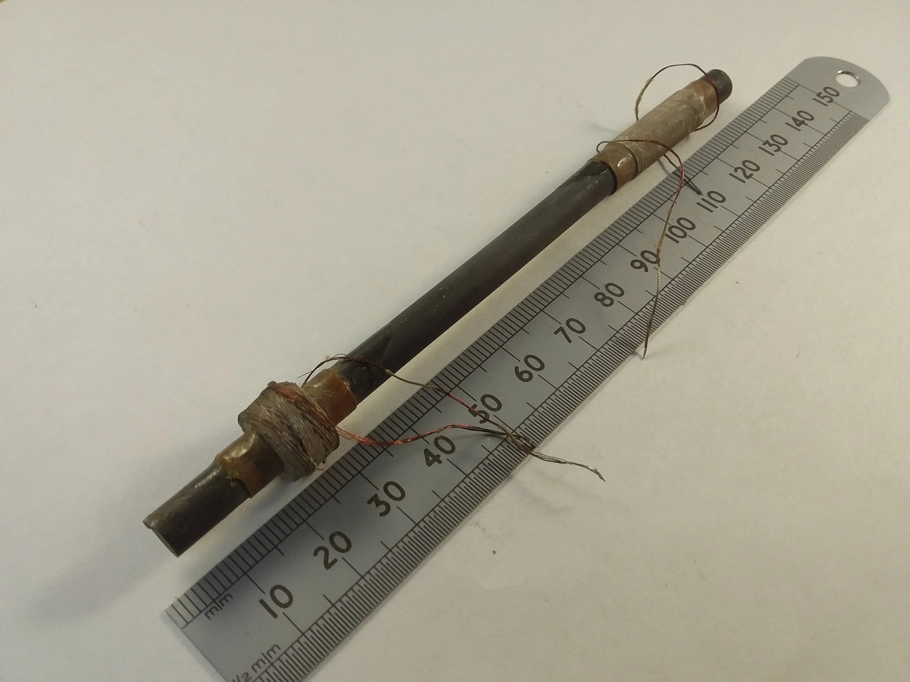 5" 127mm Long 6.5mm Diameter Ferrite Rod Loopstick Antenna with MW & LW Valve Type AM Radio Coils