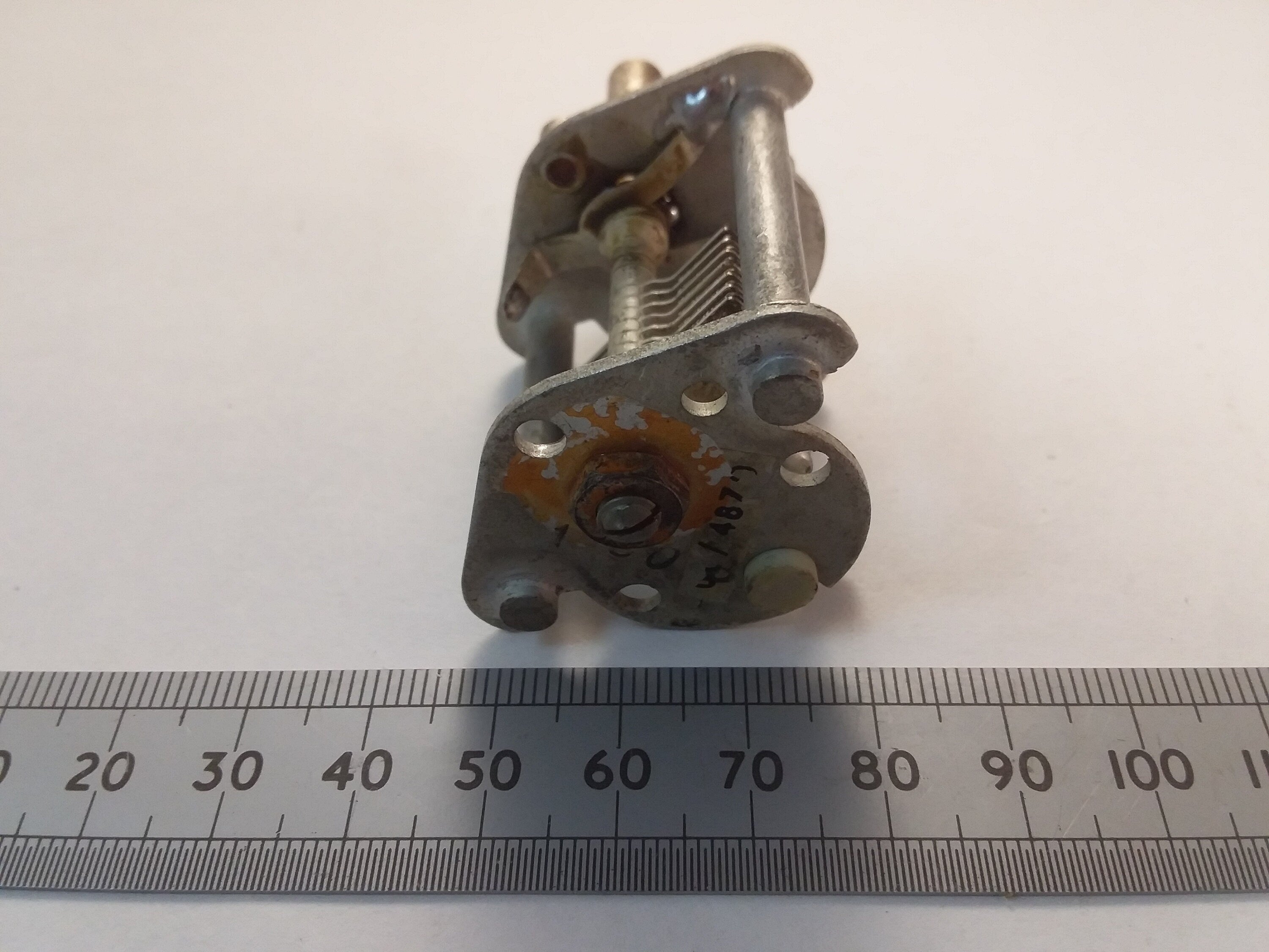 40pF Air-Spaced Variable VHF BFO or VFO Tuning Capacitor, Silver Plated Vanes.