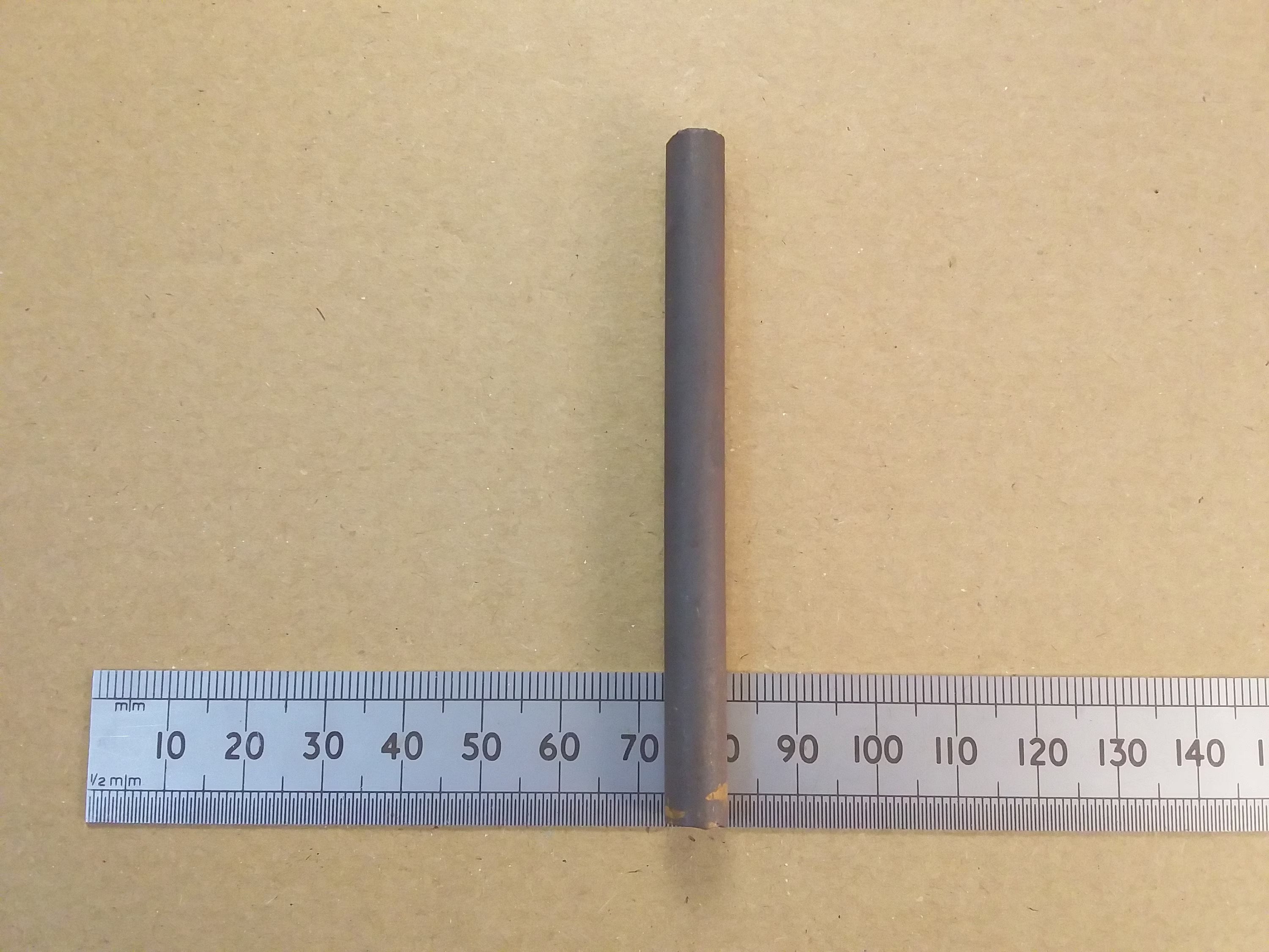 Ferrite Rod Loopstick Antenna 90mm 8mm Diameter Orange End Paint