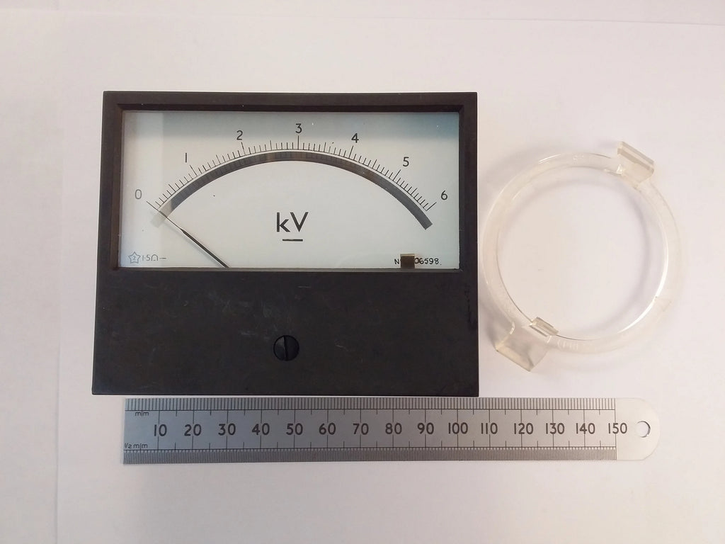 50uA Moving Coil Meter with 0 to 6kV Scale 50 microamp sensitive Sangamo West