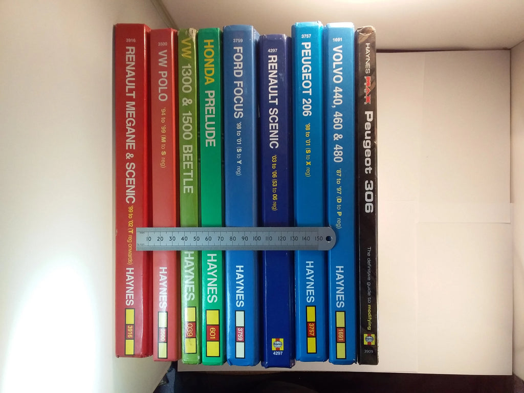 Haynes Manuals for Various Cars and Modifications 1
