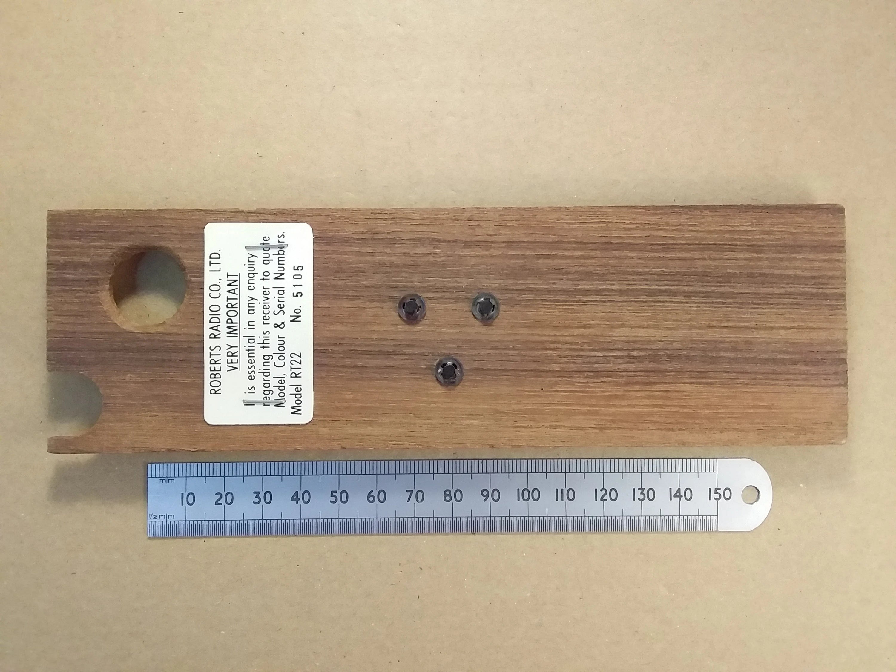 Roberts Radio Battery Compartment Covers with Rotating Bases For Various Radios