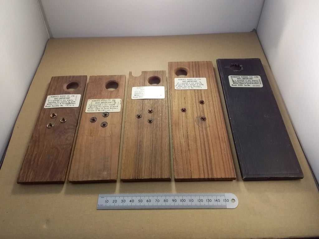 Roberts Radio Battery Compartment Covers with Rotating Bases For Various Radios