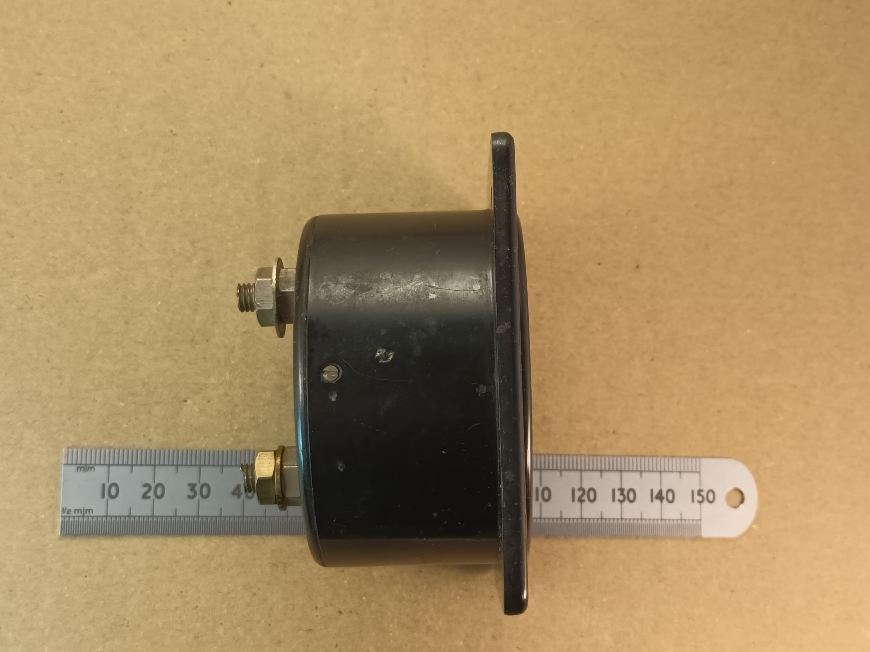 15 Amp Square Aircraft Ammeter A.C. Ampmeter, Alternating Current