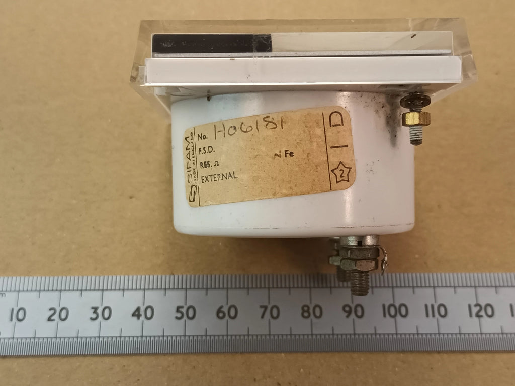 10uA 10 Microamp Very Low Current Moving Coil Meter by Sifam