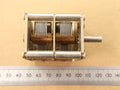 220 + 190pF Dual Gang Air-Spaced Variable Capacitor for Crystal Sets & Receiving Loop Antennas 410pF Total