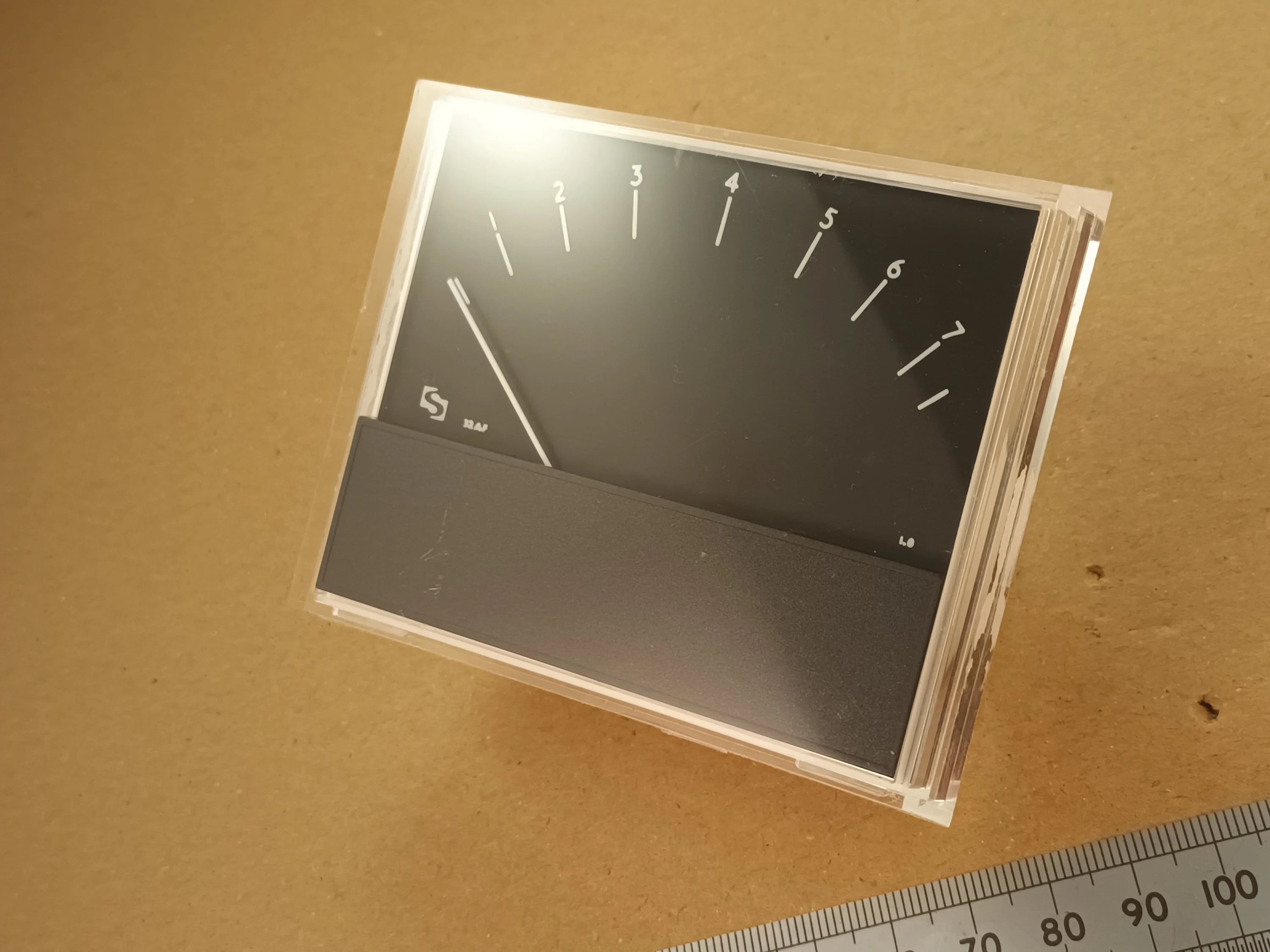 PPM Peak Program Audio Level Meter 1mA by Sifam England