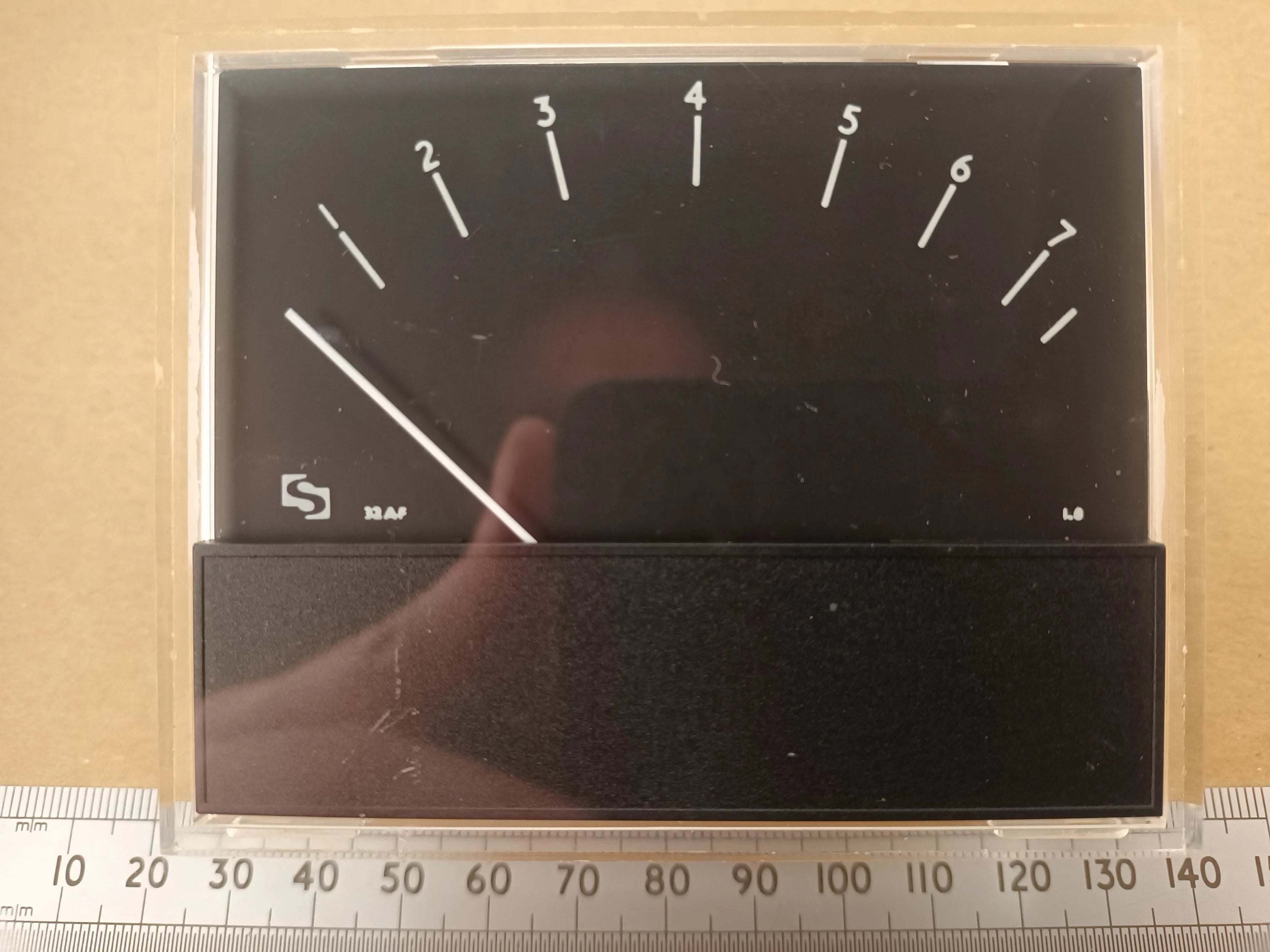 PPM Peak Program Audio Level Meter 1mA by Sifam England