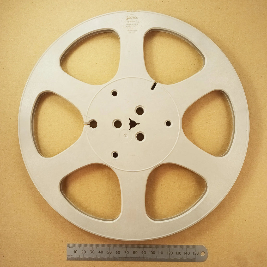 Recording Empty Take Up Tape Spool 10.5 Inch 267mm Reel by Scotch 3M Standard Small Center Hole