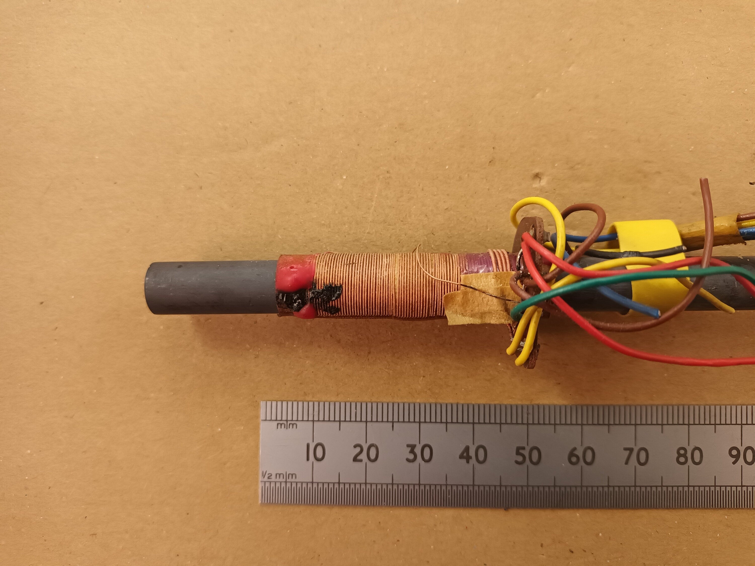 Ferrite Rod Loopstick Antenna 8 Inch 202mm 9.5mm Diameter MW LW AM Radio Coils Philips Transistor