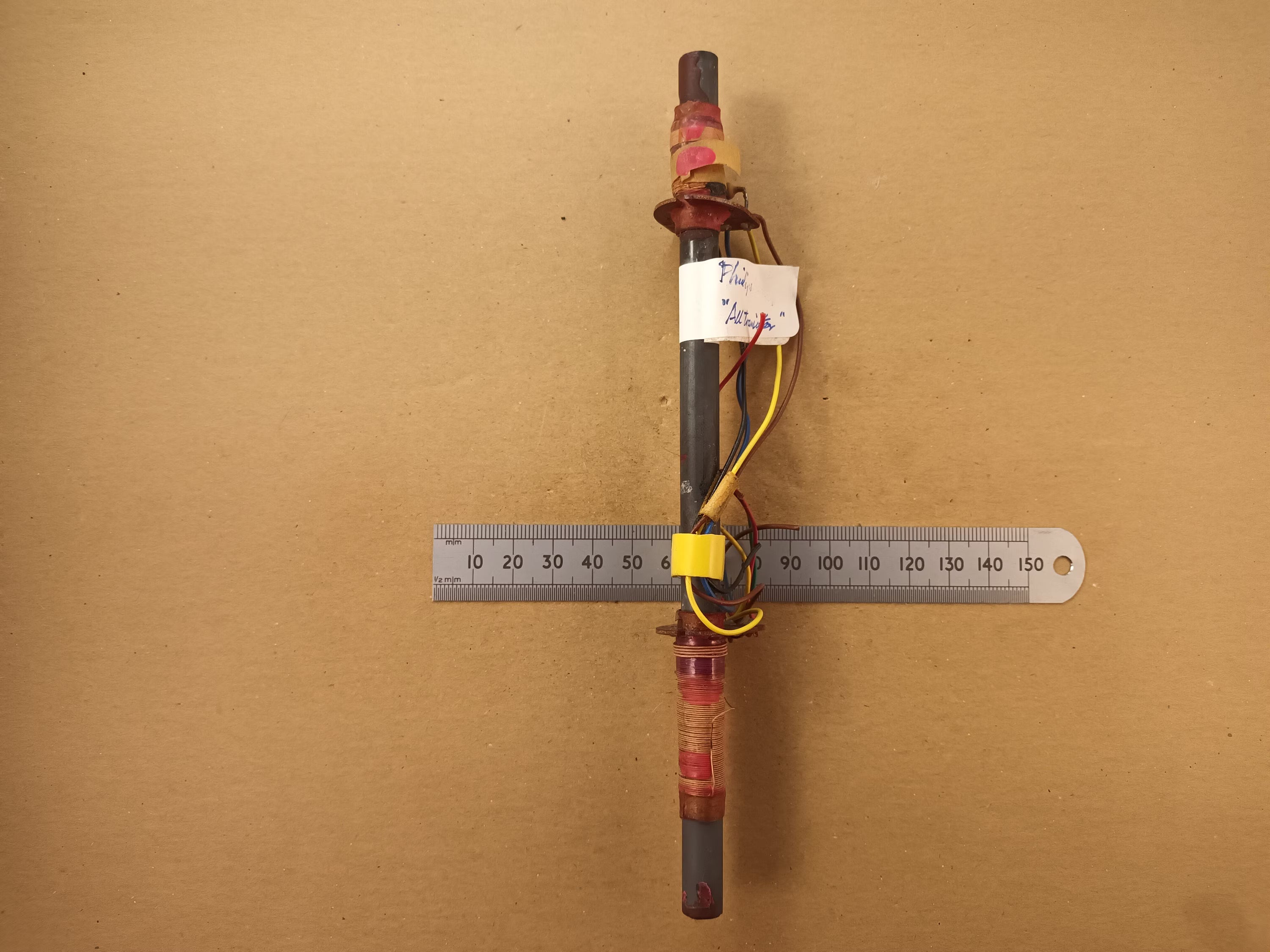 Ferrite Rod Loopstick Antenna 8 Inch 202mm 9.5mm Diameter MW LW AM Radio Coils Philips Transistor