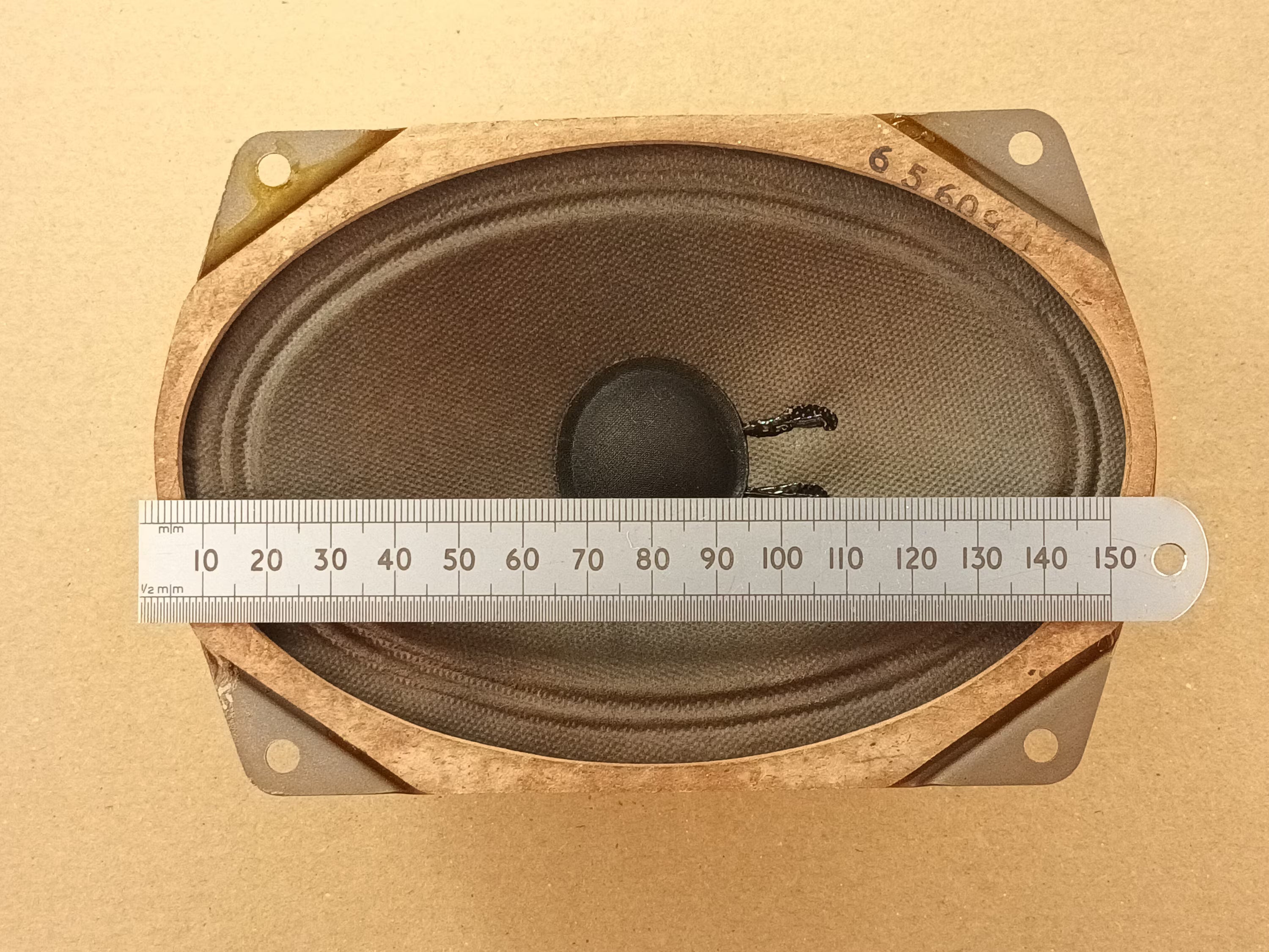Transistor Radio Speaker 4 by 6 Inch 3 Ohm Elliptical Oval 105 by 155mm Loudspeaker Pye R31