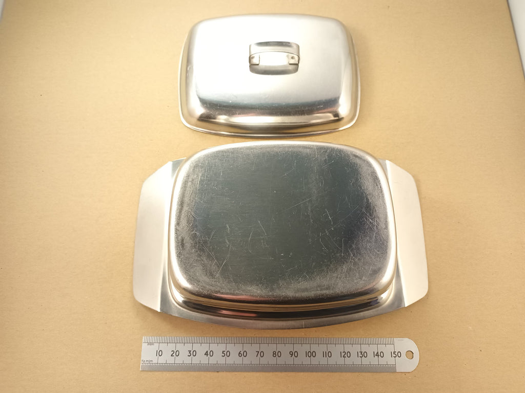 Butter Dish in Stainless Steel, Easy to Clean
