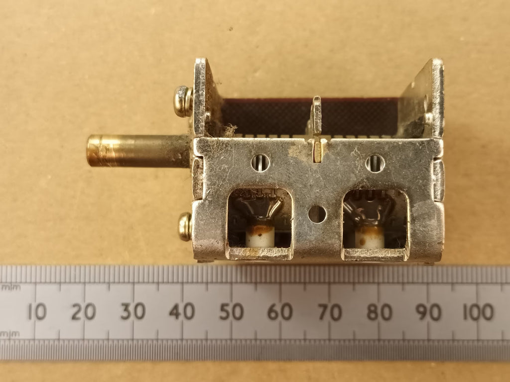 Variable Capacitor Dual Gang 36pF X2 For Shortwave or VHF Radio Tuning