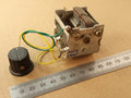 500pF Variable Capacitor Air Spaced with Wires and Control Knob For Crystal Sets Or Loop Antenna