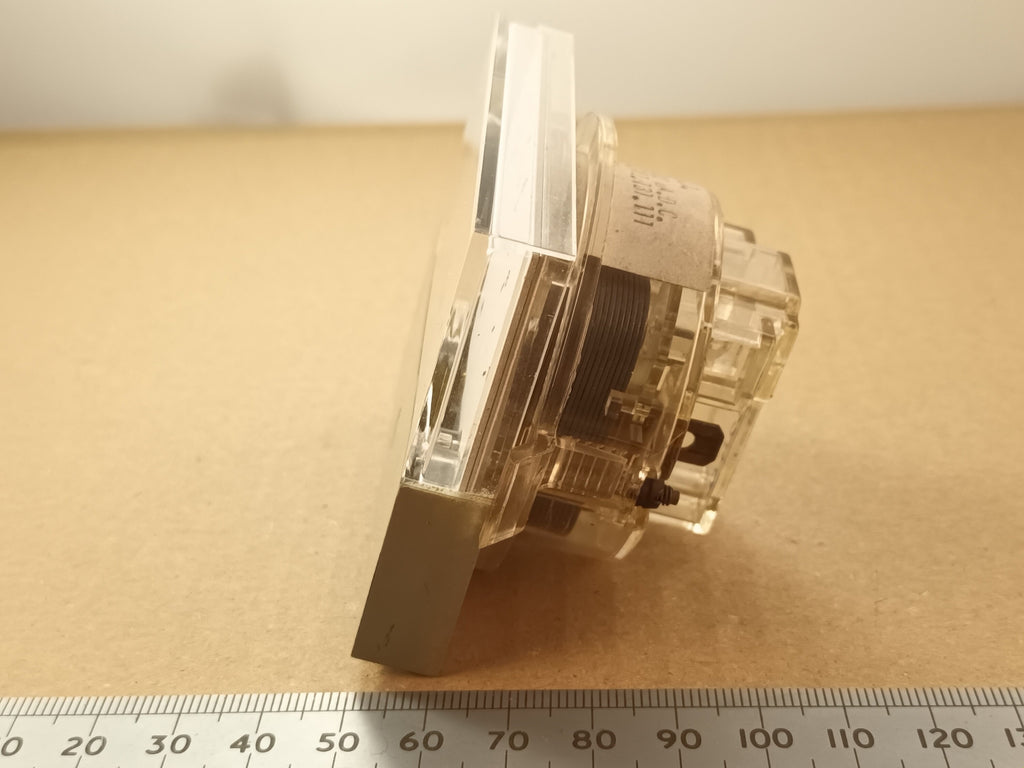 100uA Microamp Moving Coil Meter With 10A Scale 72mm Width 0.1mA