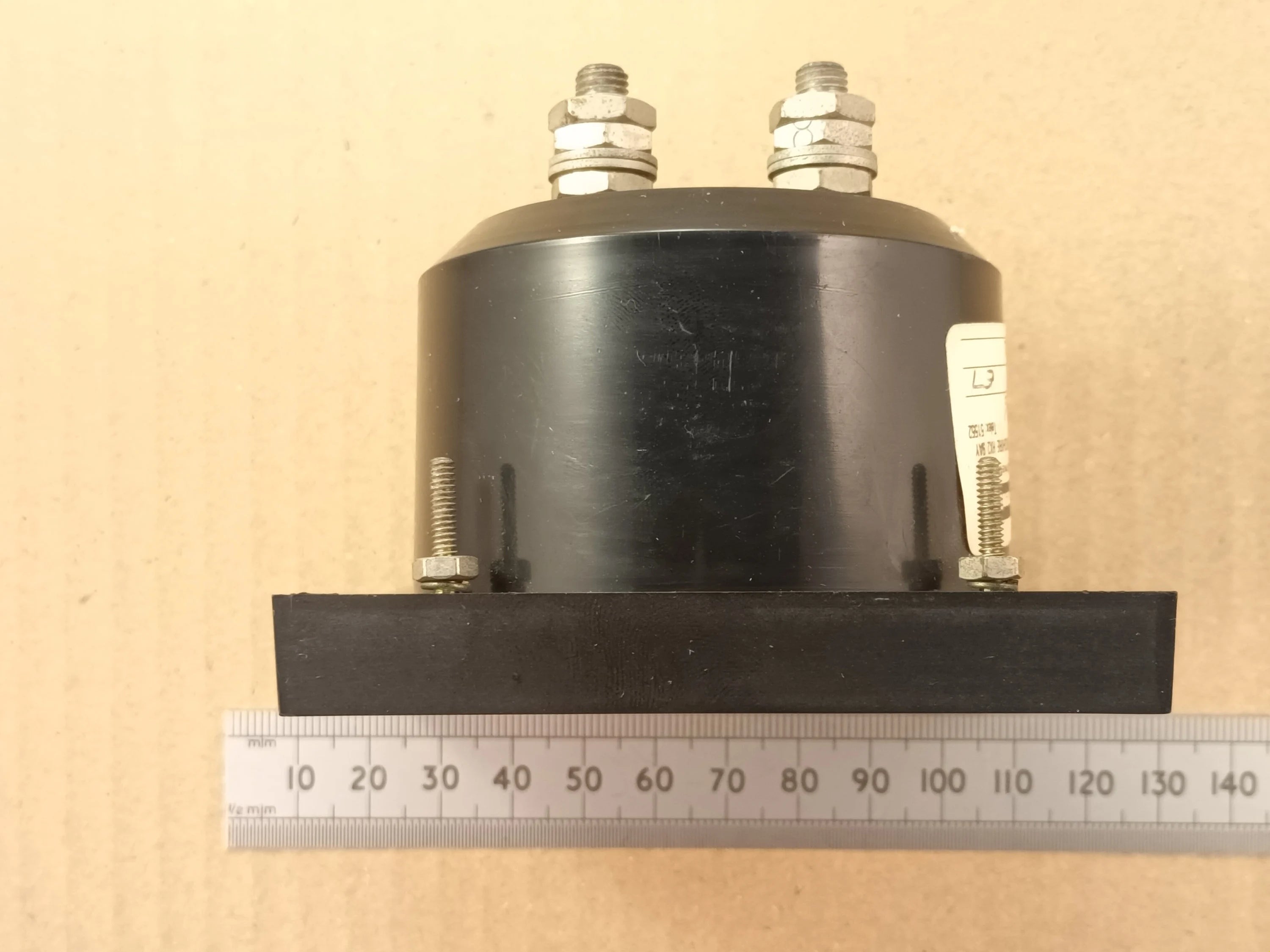 20A D.C. Moving Coil Battery Charge Meter 88mm With Internal Shunt