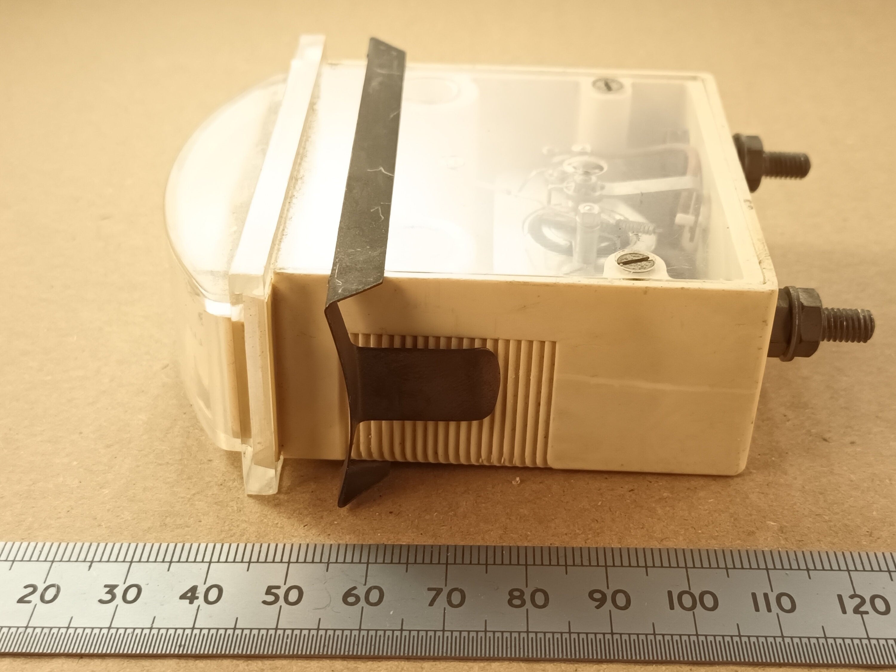 60mA D.C. F.S.D. Sideways Pointer Movement Moving Coil Meter Side Winking