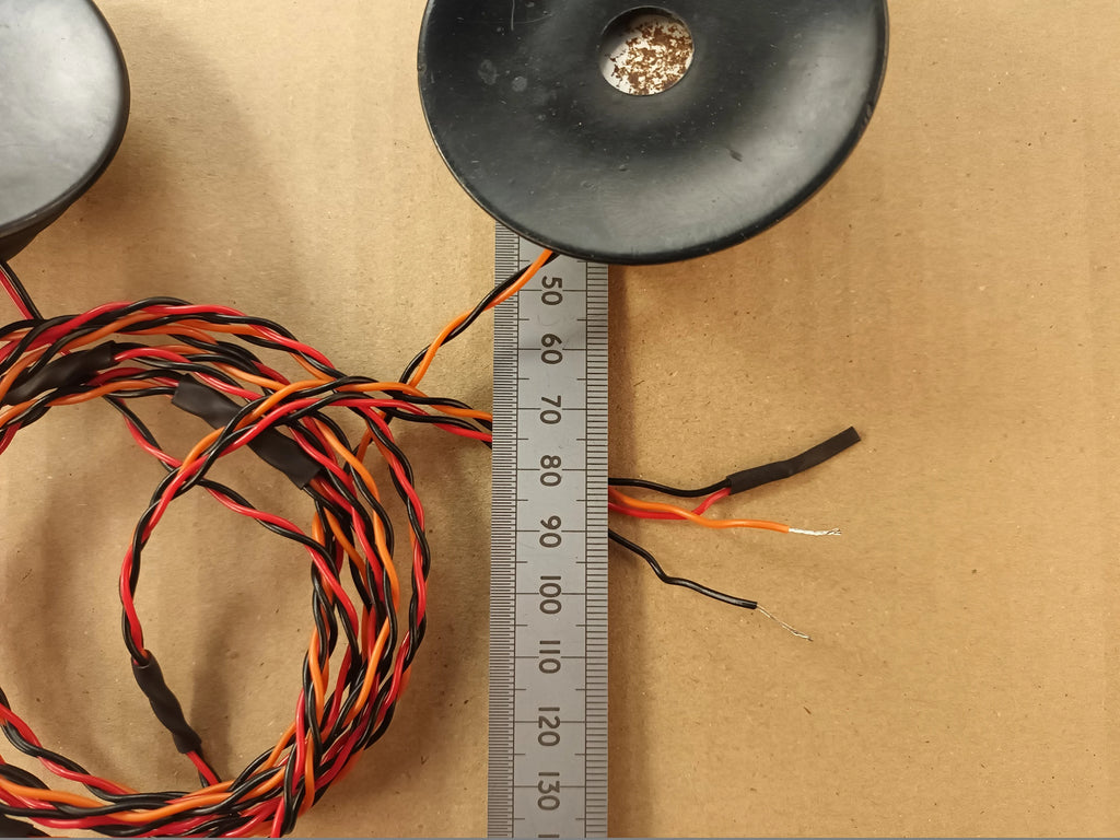 High Impedance Vintage Radio Headphones 4000 Ohm DC Resistance 12K Reactive