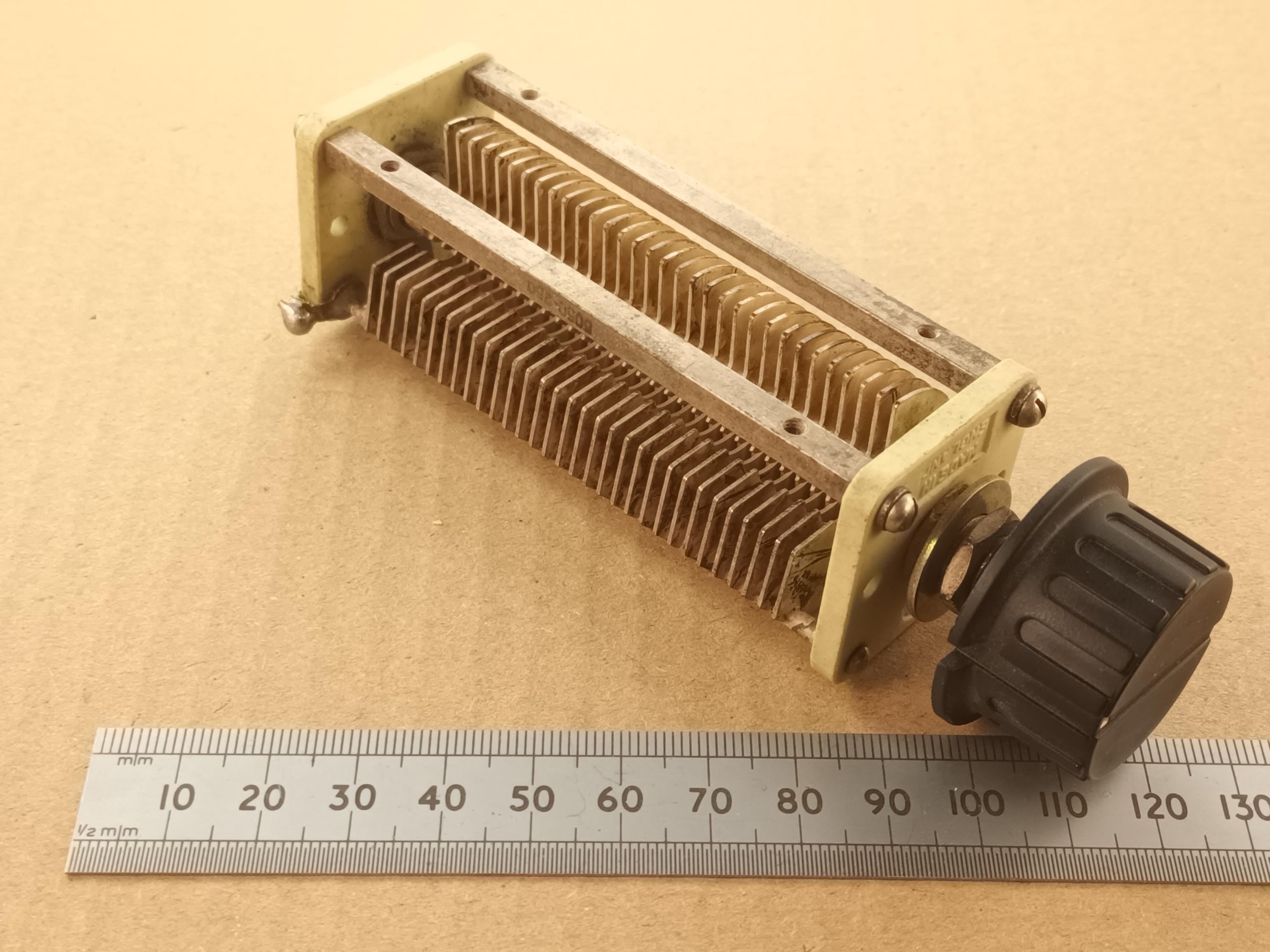 Variable Capacitor Higher Voltage 12pF to 270pF With Silver Plated Vanes