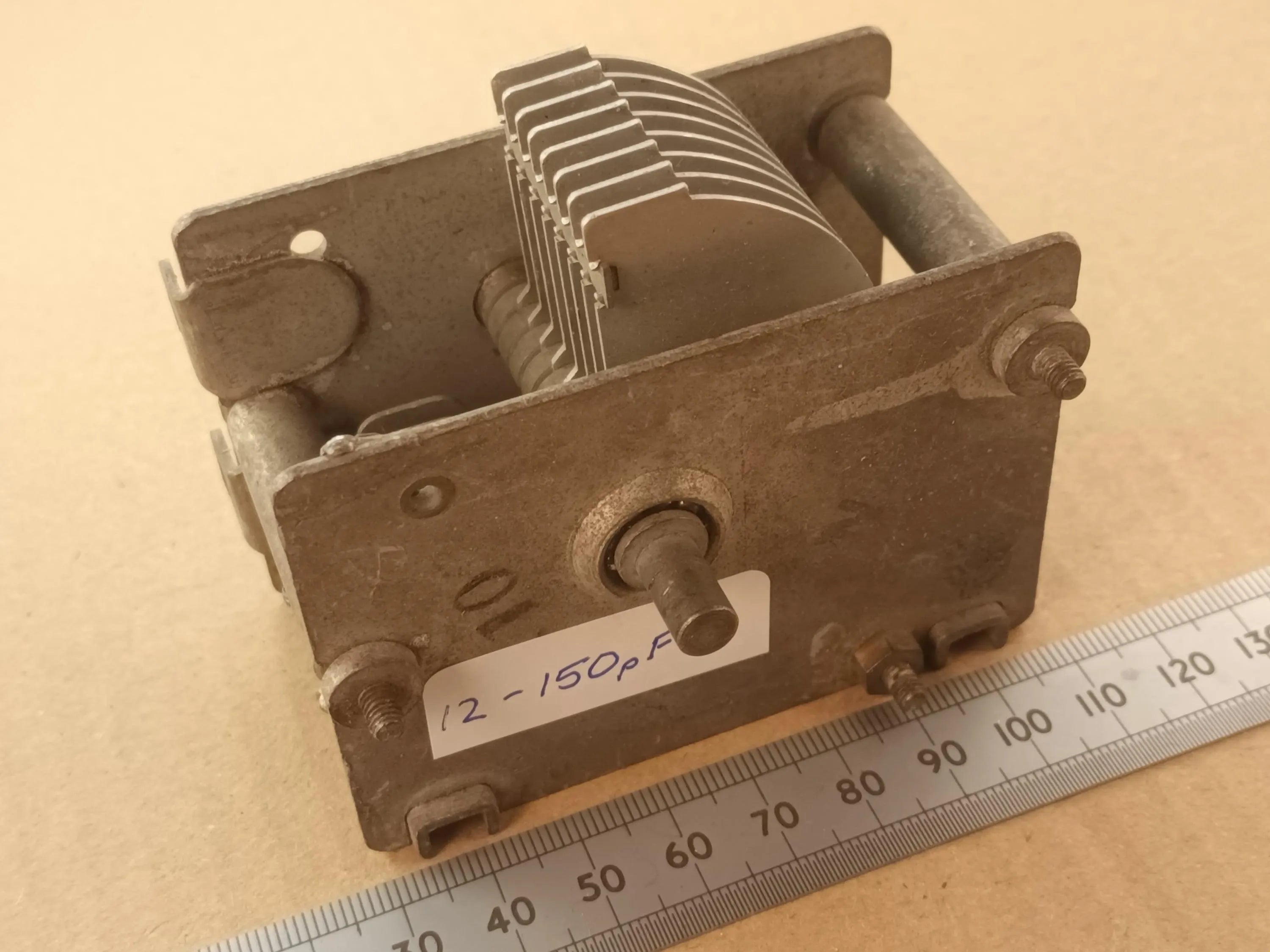12pF To 150pF High Voltage Variable Capacitor For TX Loop Or ATU