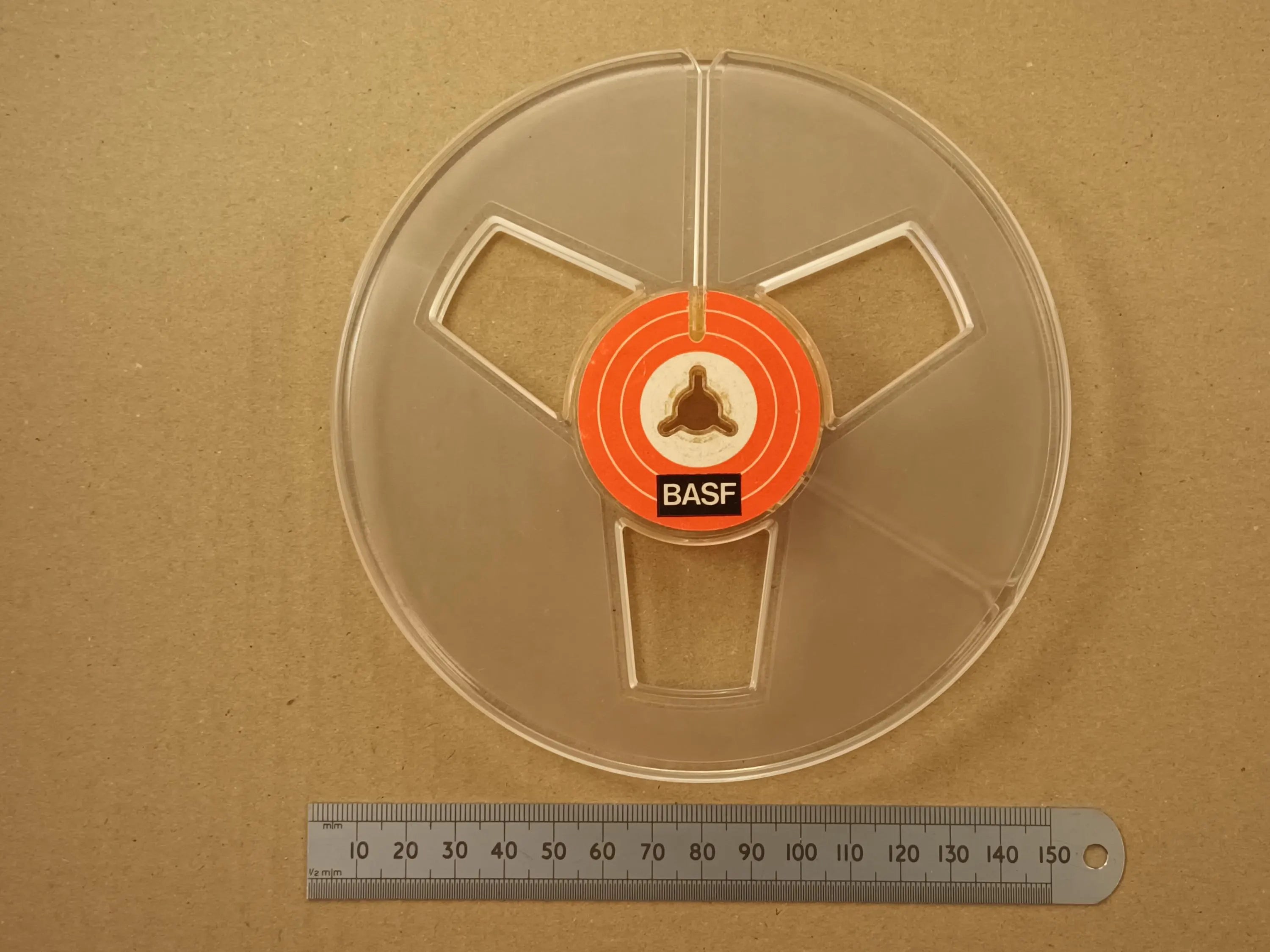 BASF Reel to Reel Recording 14.5cm 5.75 Inch Empty Take Up Tape Spool