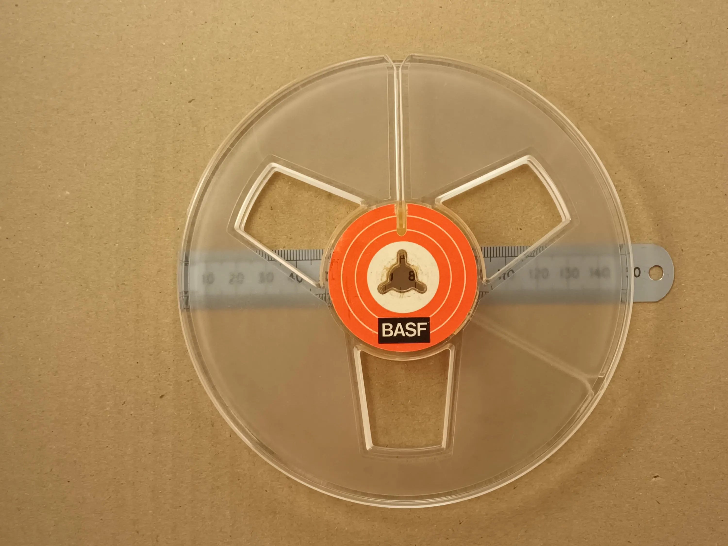 BASF Reel to Reel Recording 14.5cm 5.75 Inch Empty Take Up Tape Spool