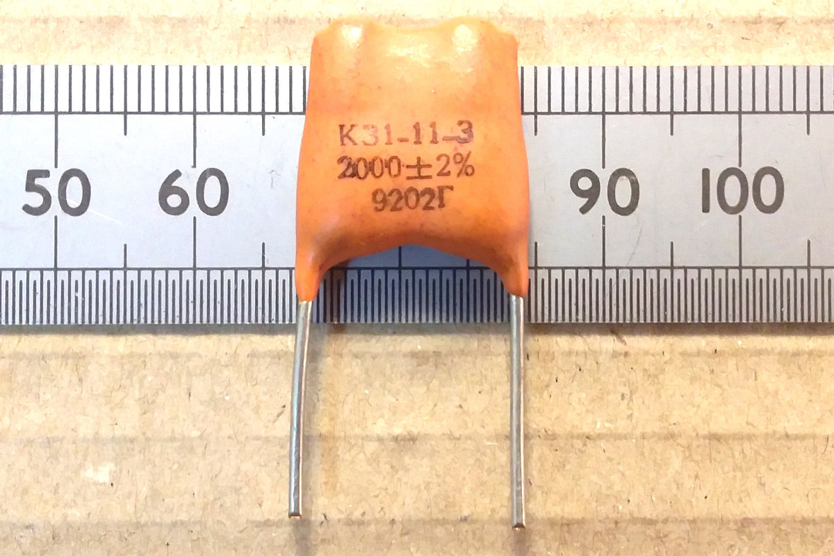High Grade Silver Mica Soviet Military Radio Capacitors for Transmitter Filters and Audio