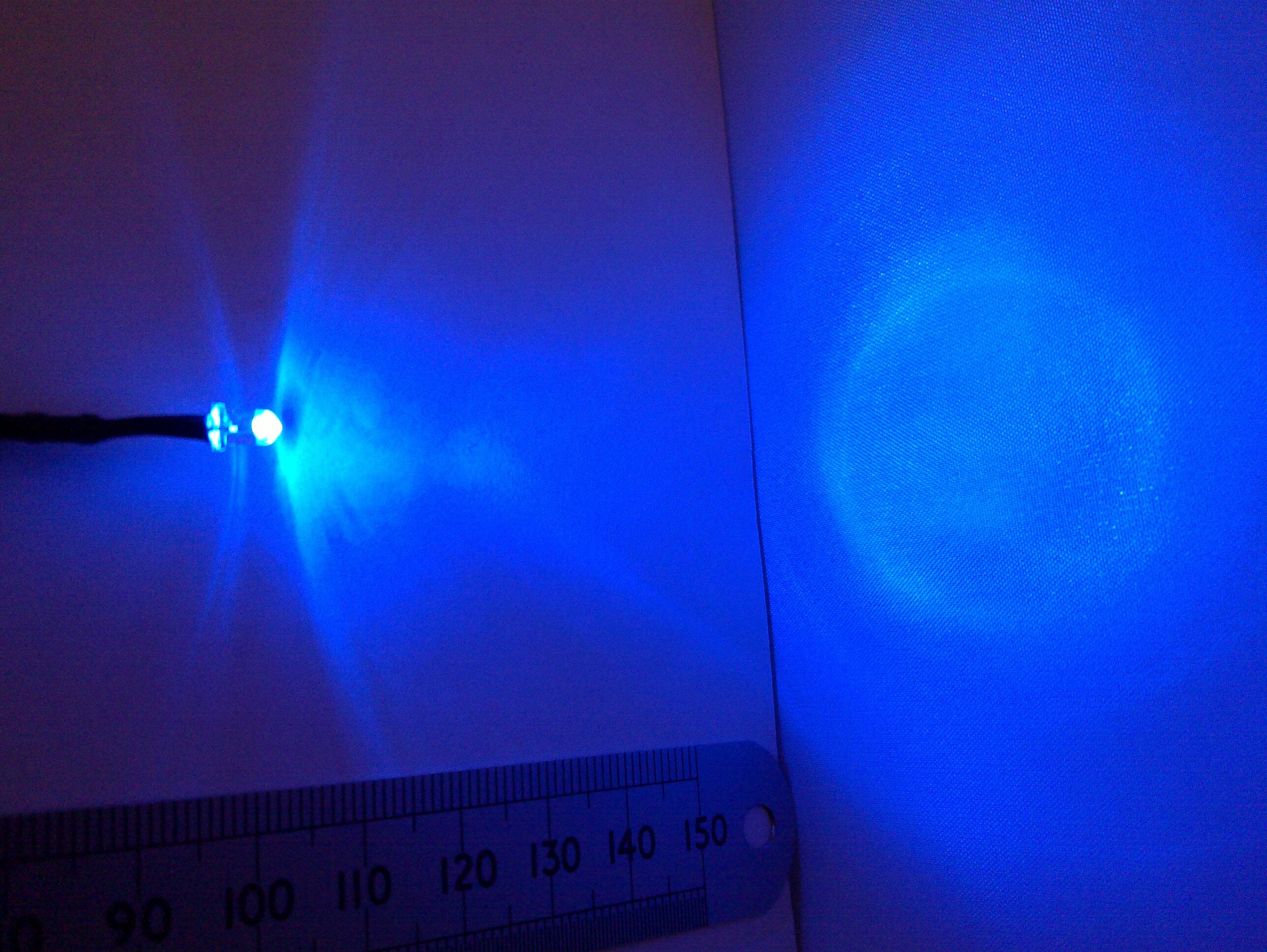 12V 3mm LED 6V to 12 Volt Pre Wired Clear High Brightness, Constant