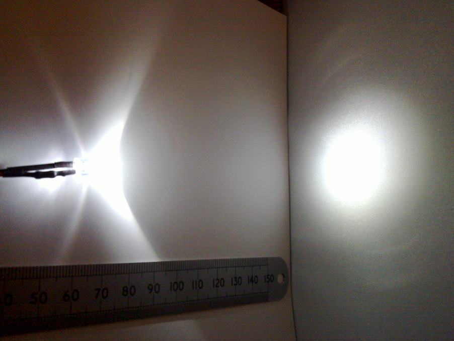 High Brightness LED 12V Volt Pre-Wired 5mm Clear Lights Constant Works 6V To 12V
