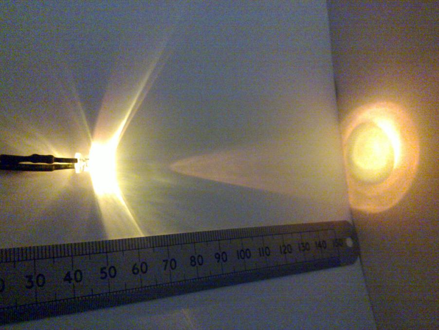 High Brightness LED 12V Volt Pre-Wired 5mm Clear Lights Constant Works 6V To 12V