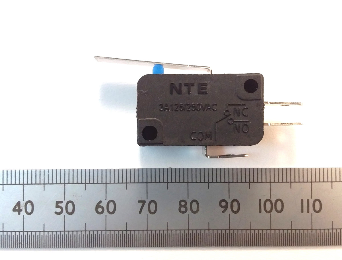 Microswitch SPDT 3A 250V Button Lever Micro Alarm Switch
