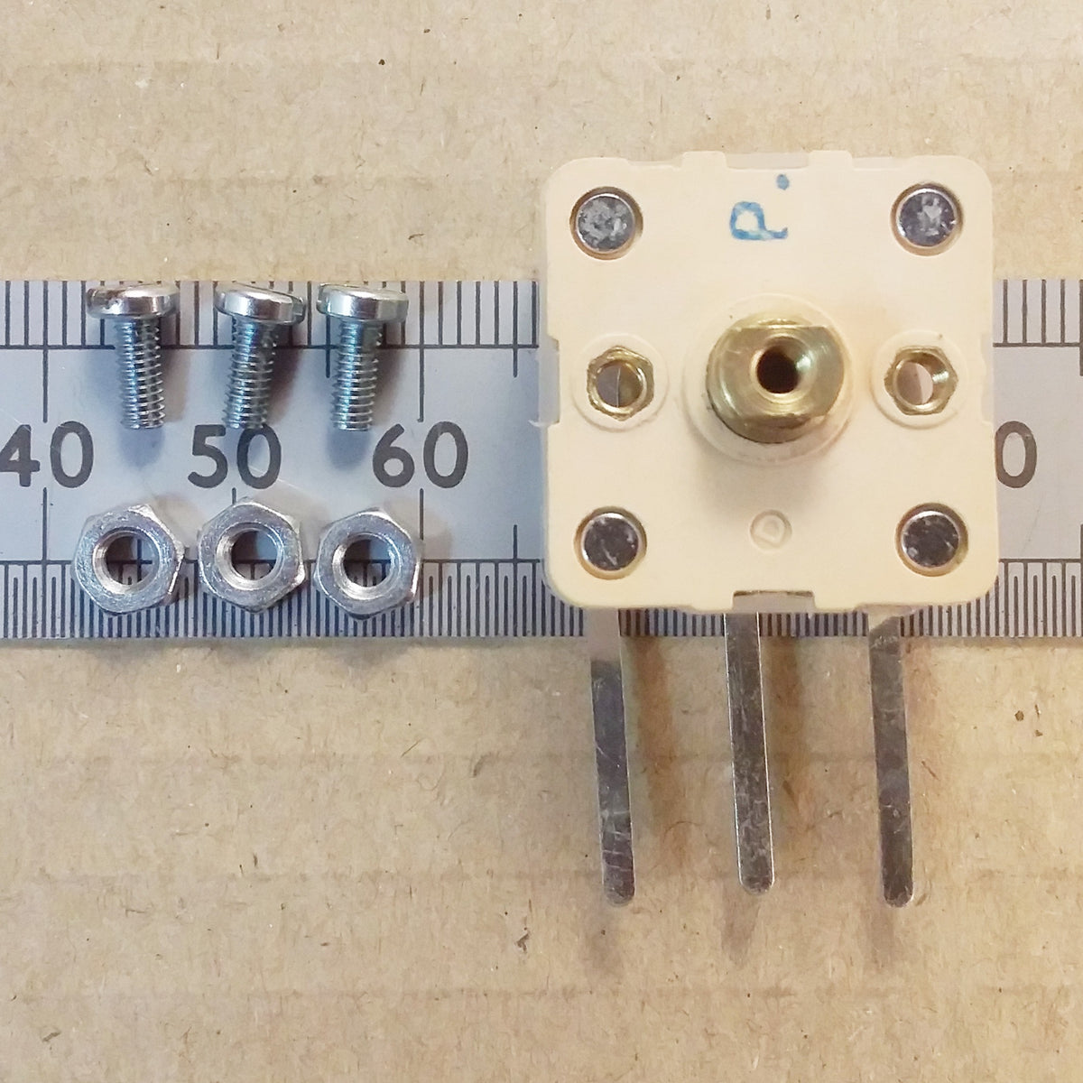 Variable Capacitor 65pF + 145pF With Mounting Screws
